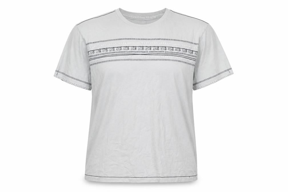 Next Women Grey Cotton Basic Short Sleeve T-Shirt Size L