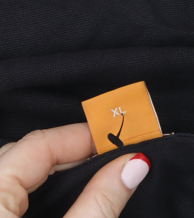 Hugo Boss Men's Black Slim Fit Polo Shirt XL Cotton Classic