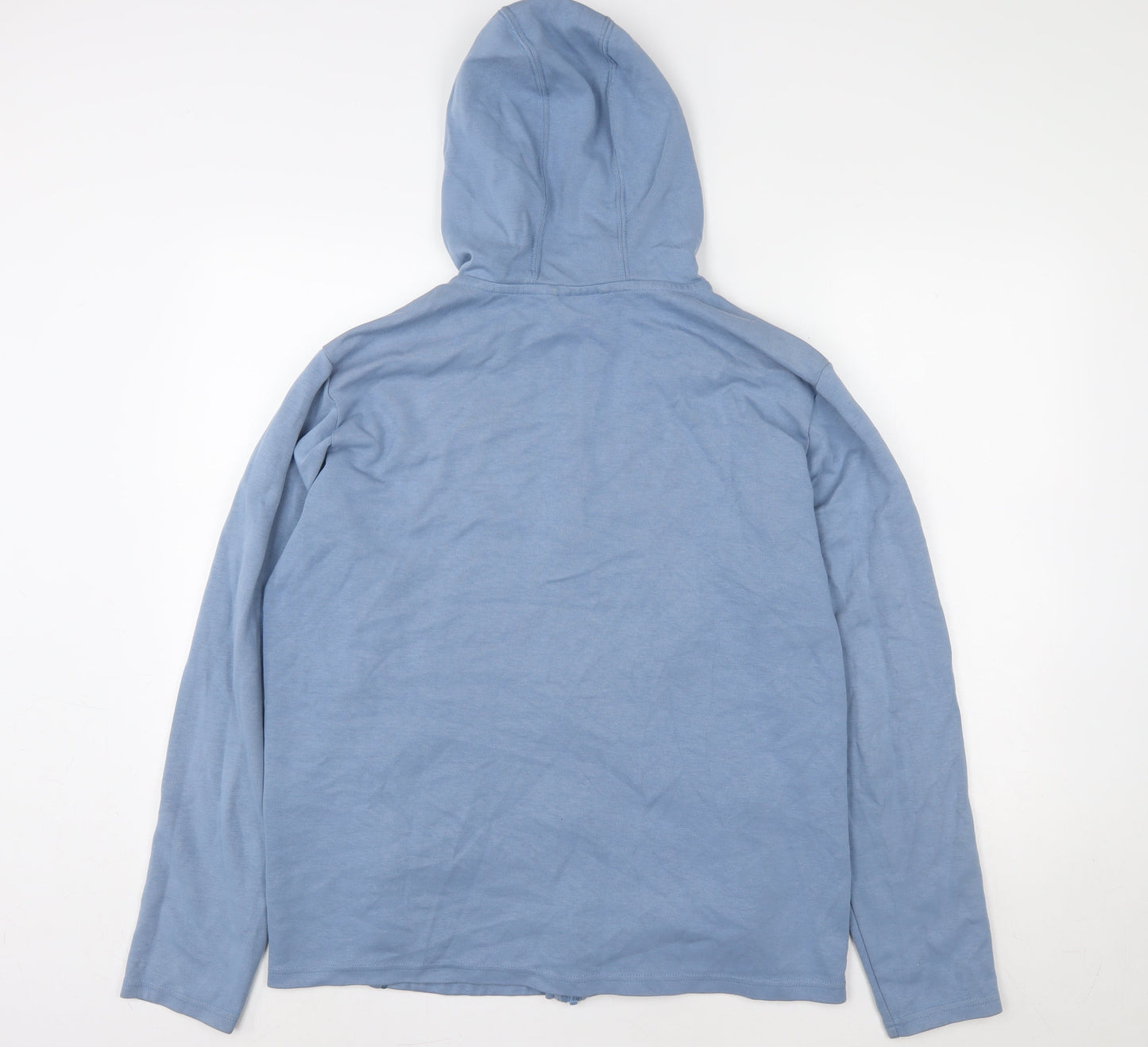 Womens UK L Regular PUMA Blue Full Zip Hoodie