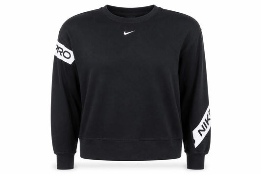 Womens UK S Regular Nike Black Pullover Sweatshirt