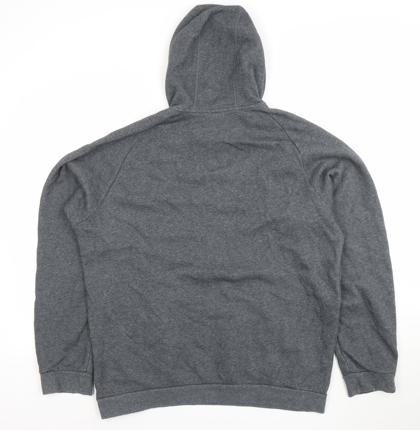 Adidas Men's Grey 2XL Pullover Hoodie Fleece Sportswear