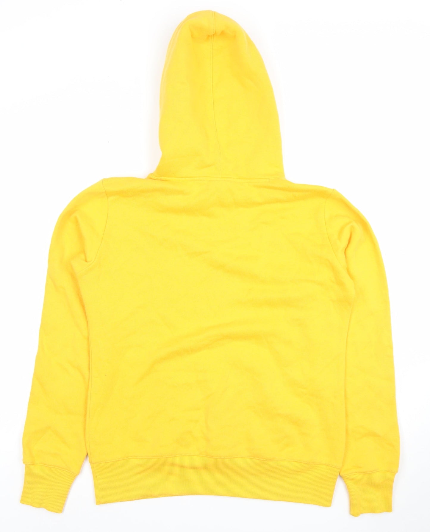 Womens UK L Regular Champion Yellow Pullover Hoodie
