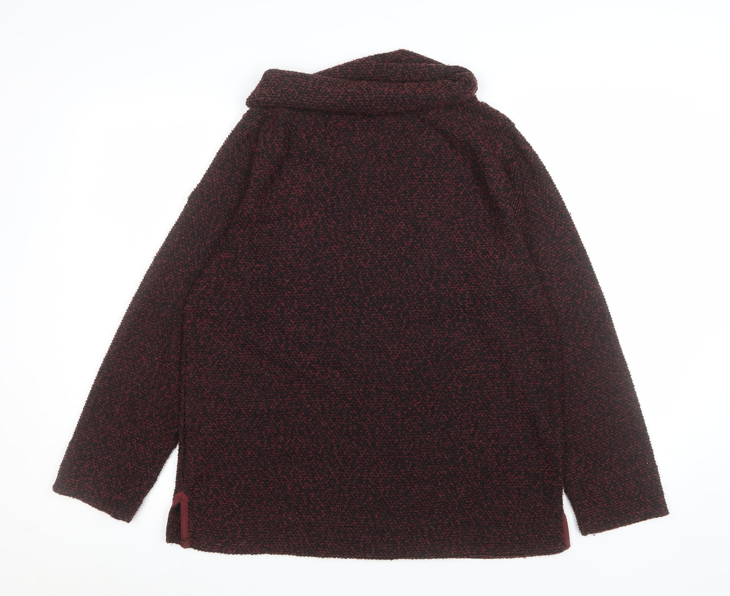 Womens UK 12 Regular Regatta Red Tunic Sweatshirt