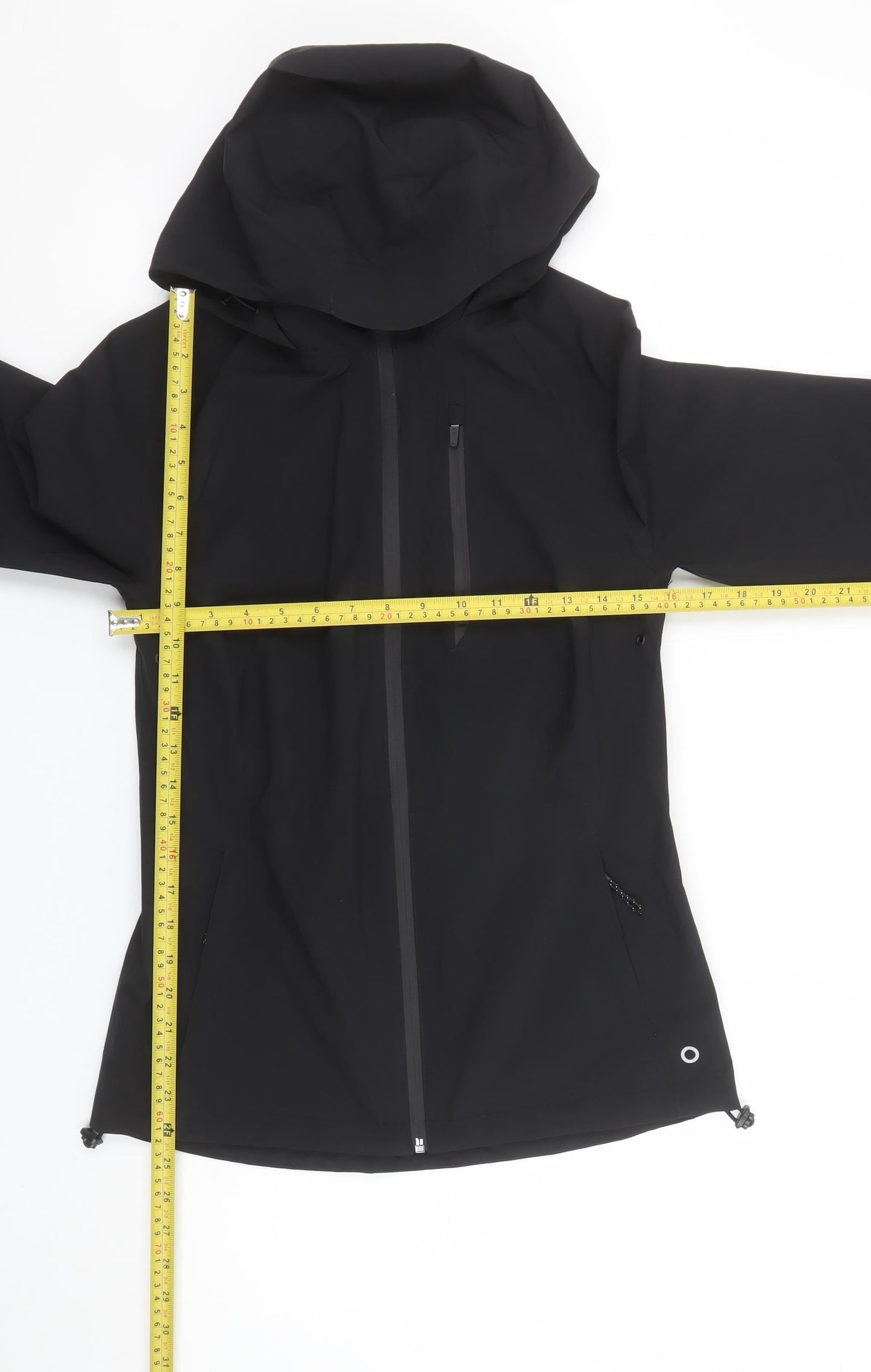 Marks and Spencer Women’s Black Waterproof Hooded Softshell Jacket Size 6
