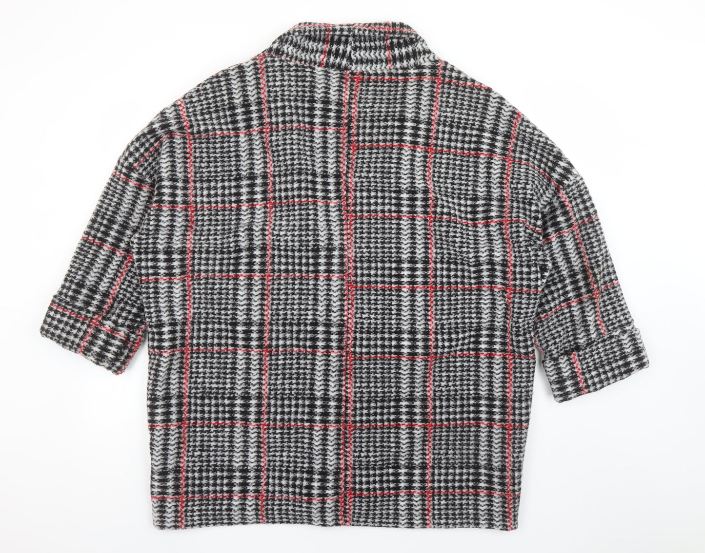 Primark Women’s Multicoloured Check Coatigan Size M (10/12)