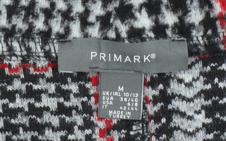 Primark Women’s Multicoloured Check Coatigan Size M (10/12)
