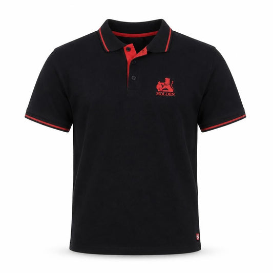 Holden Heritage Collection Men's Black Polo Shirt Medium