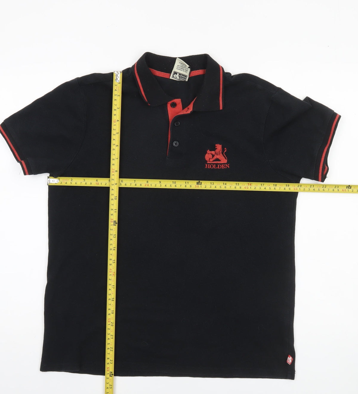 Holden Heritage Collection Men's Black Polo Shirt Medium