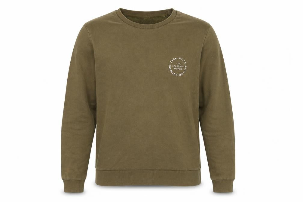 Mens UK M Regular Jack Wills Brown Pullover Sweatshirt