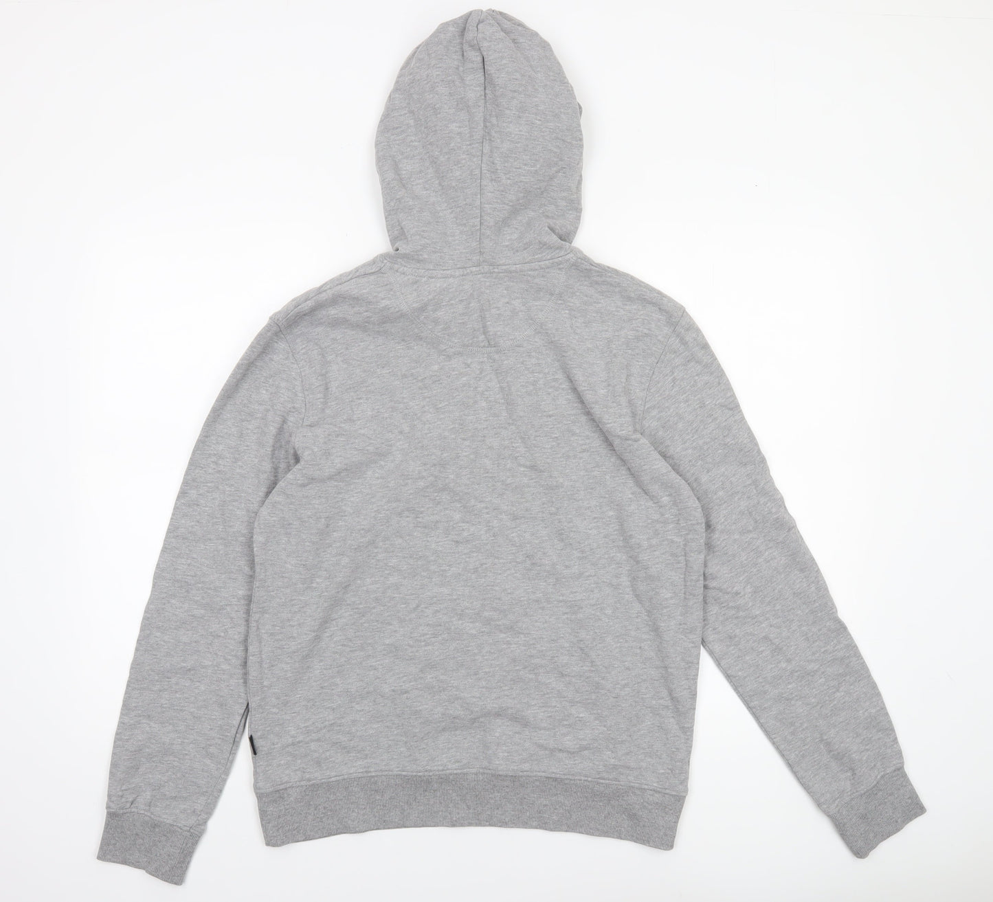 EDC Men’s Grey Regular Fit Pullover Hoodie Size S