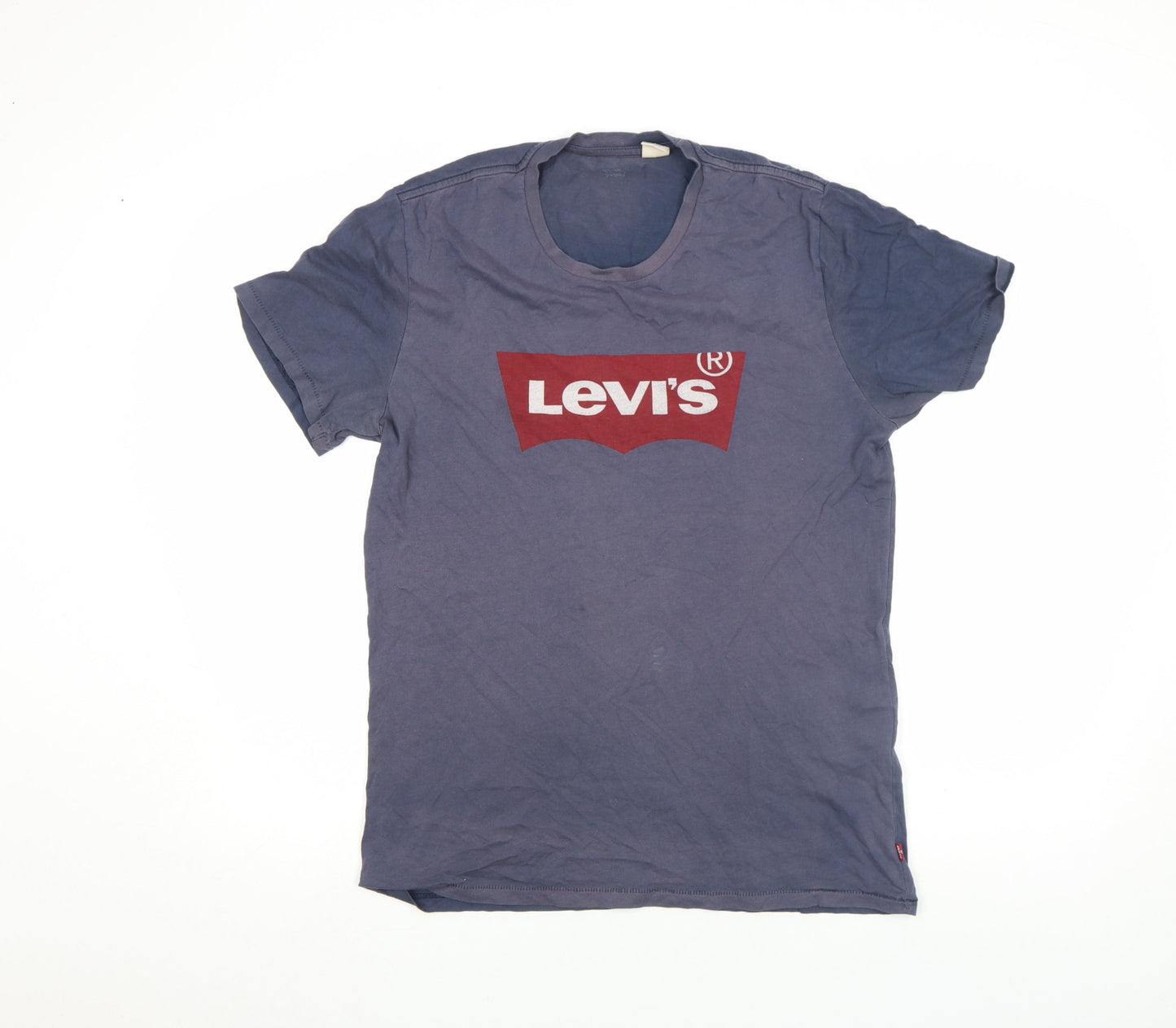 Mens UK Size M Levi's Blue  Cotton T-Shirt