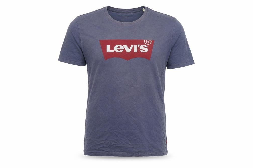Mens UK Size M Levi's Blue  Cotton T-Shirt