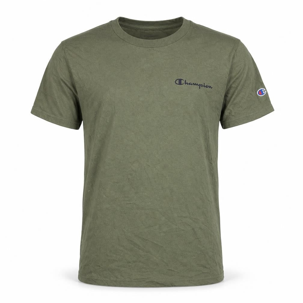 Mens UK Size S Champion Green  Cotton T-Shirt