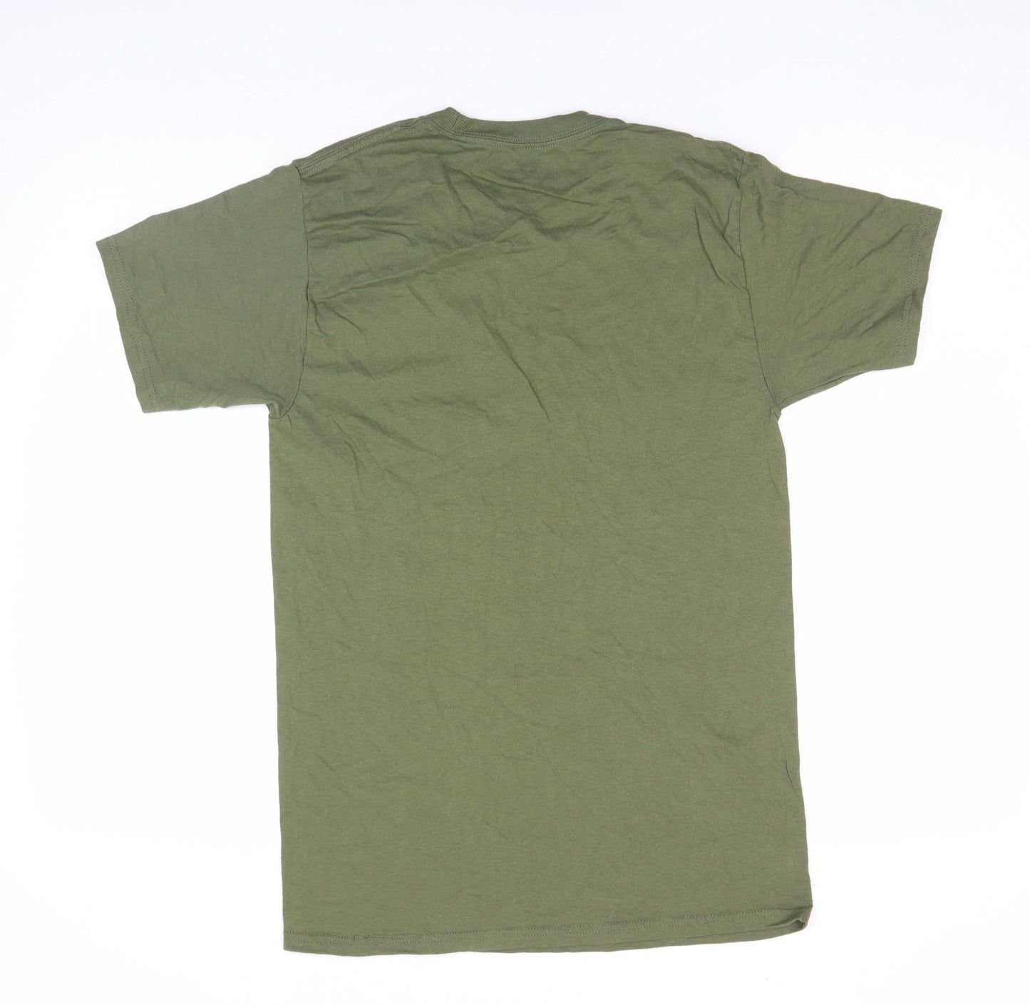 Mens UK Size S Champion Green  Cotton T-Shirt
