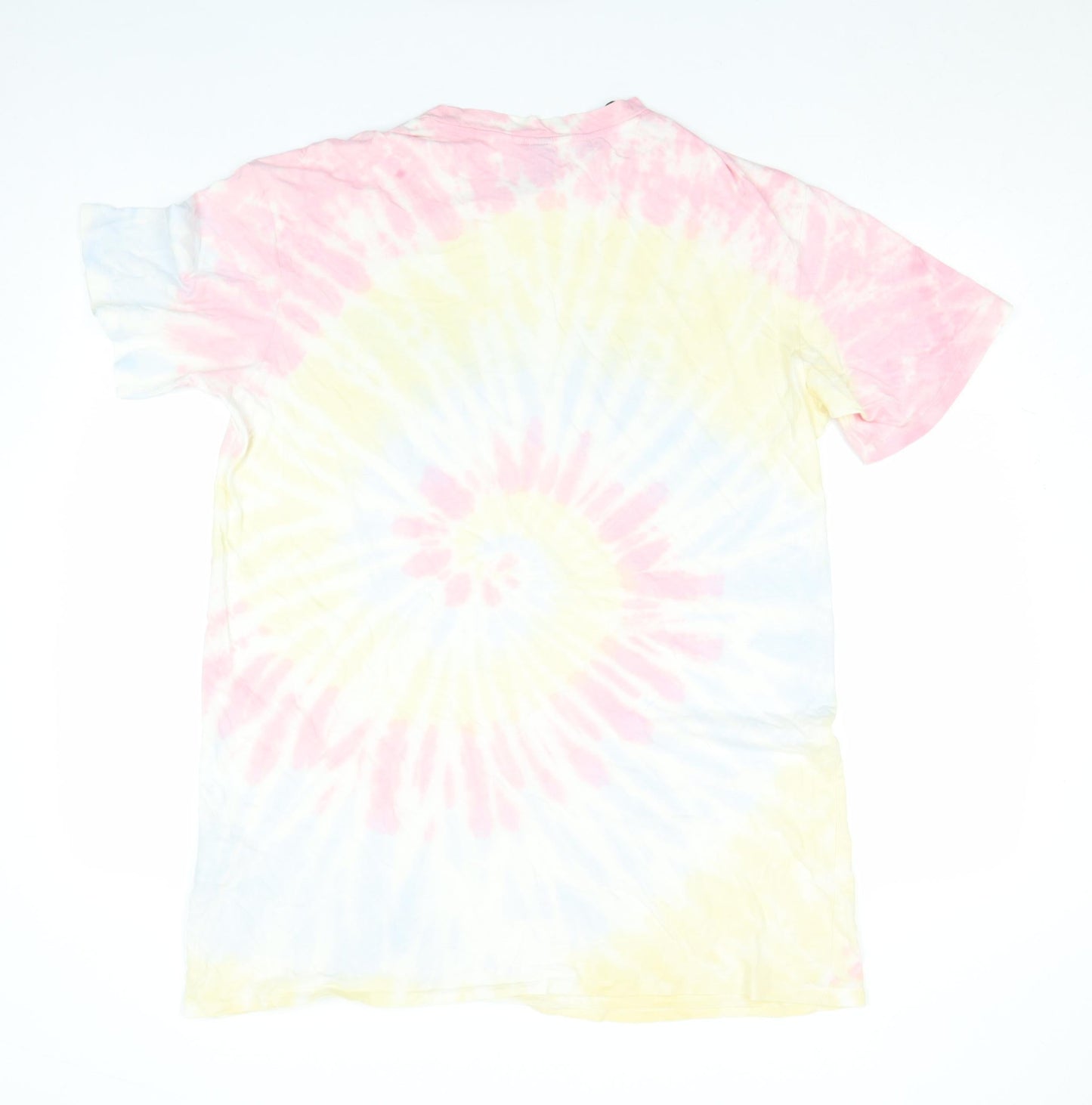 H&M Divided Women's Multicoloured Tie Dye T-Shirt Dress Size S