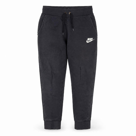 Nike Boys Black Jogger Trousers L (146-156cm) Cotton Blend Standard Fit