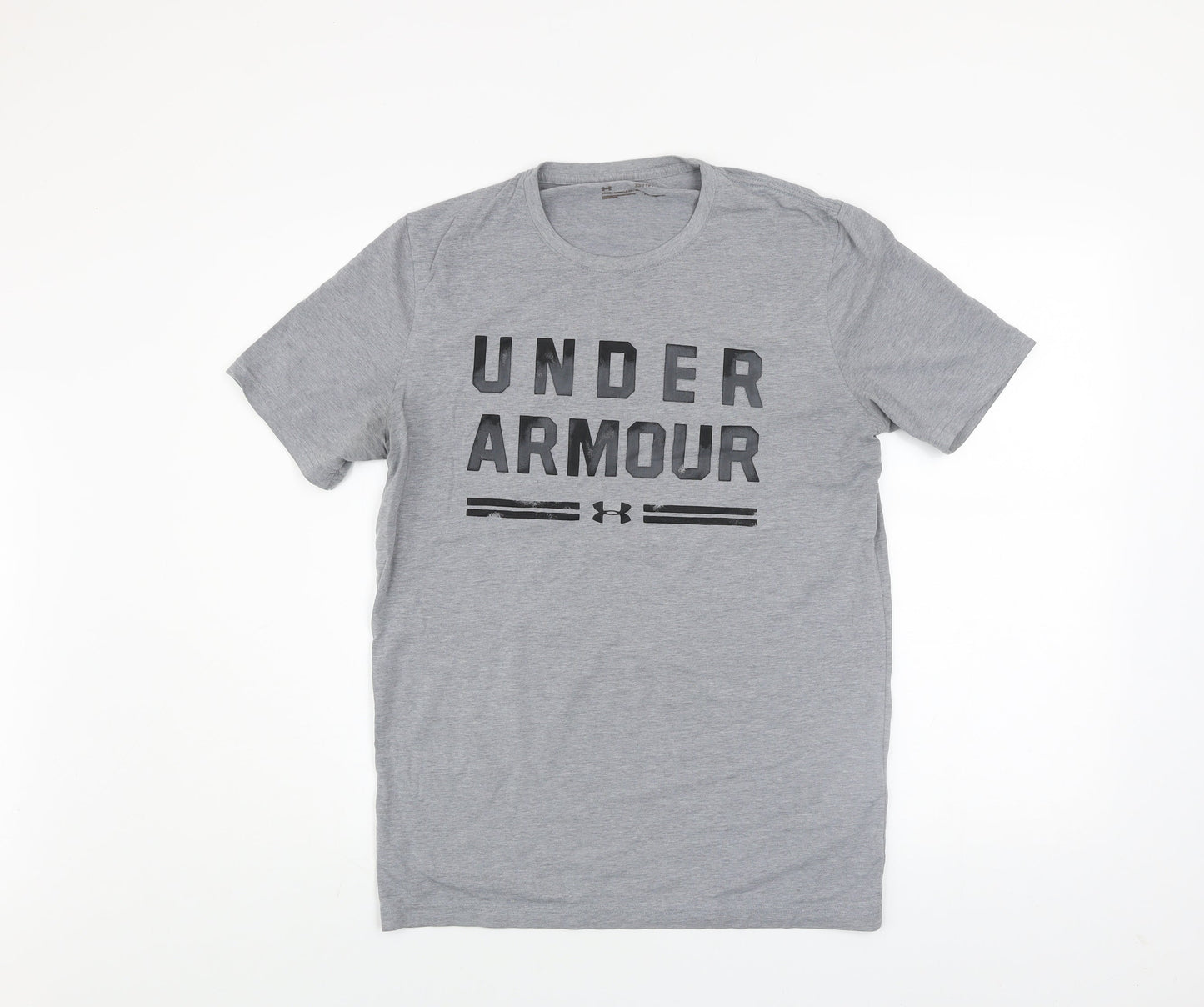 Mens UK Size XS Under armour Grey  Cotton Blend T-Shirt