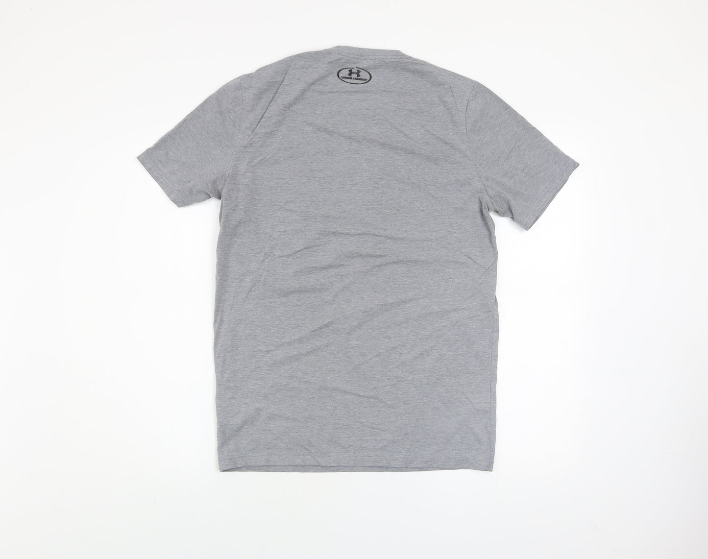 Mens UK Size XS Under armour Grey  Cotton Blend T-Shirt