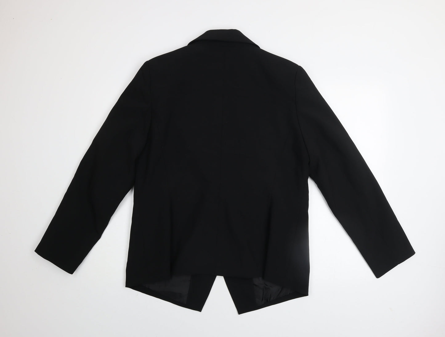 Bodyflirt Womens Black Polyester Blazer Jacket Size 20 Regular