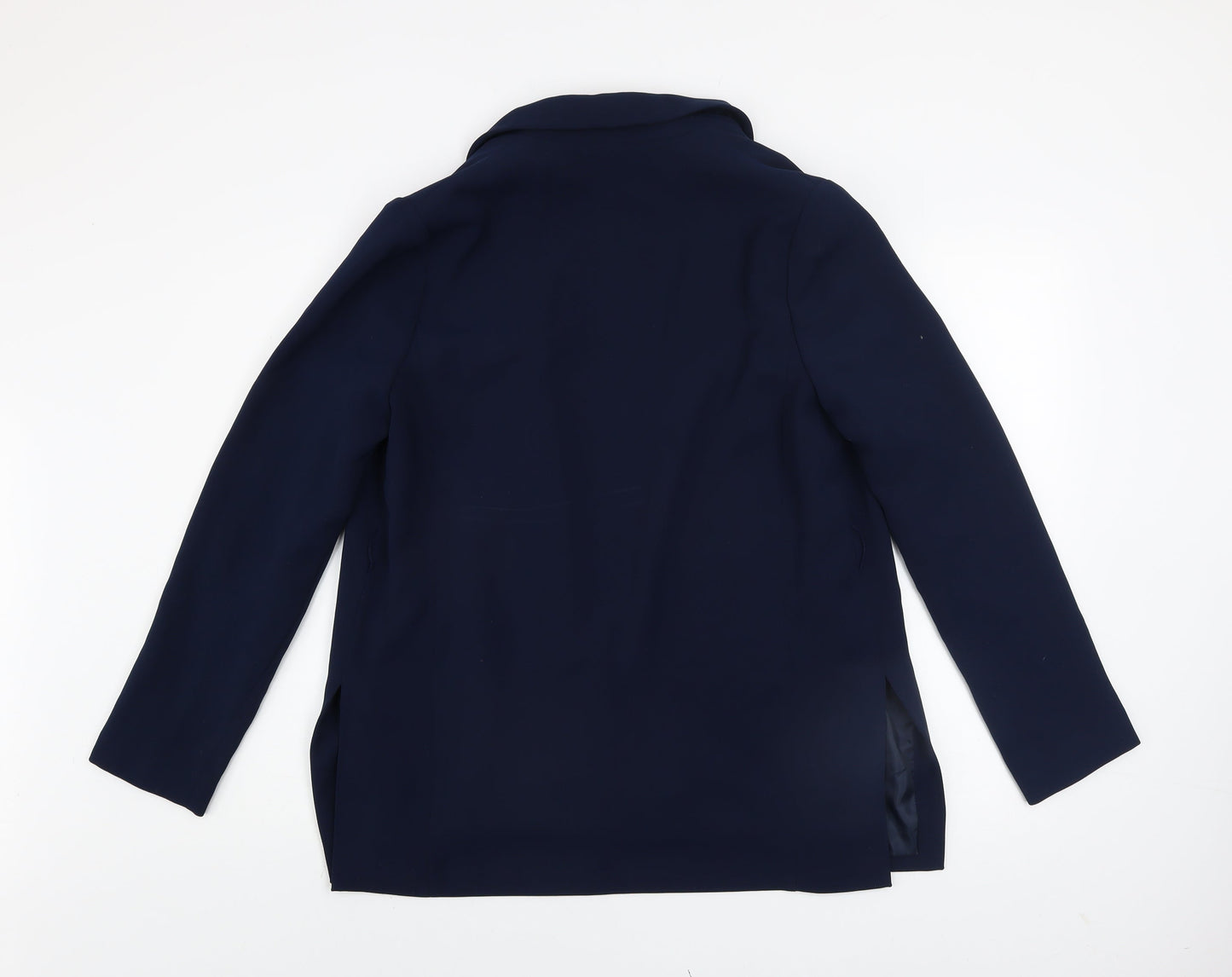 Next Women’s Blue Tailoring Blazer Size 12 Regular Fit Jacket