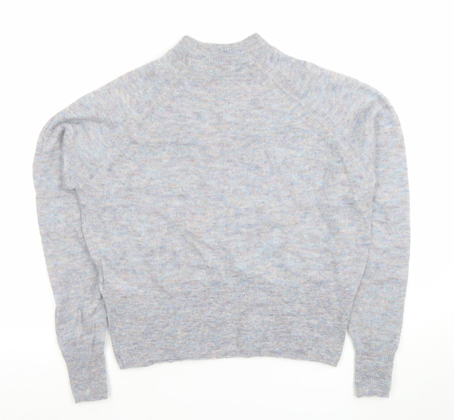 Womens UK 10 Regular Jack Wills Grey Pullover Tight-Knit