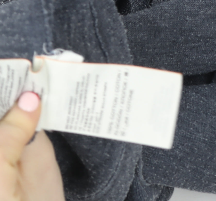 Superdry Mens Grey XL Pullover Sweatshirt Long Sleeve Graphic Logo Top