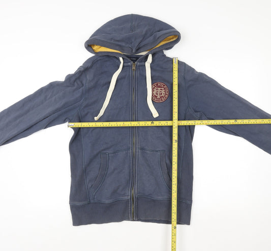 Tommy Hilfiger Men's Blue Full Zip Hoodie Size M