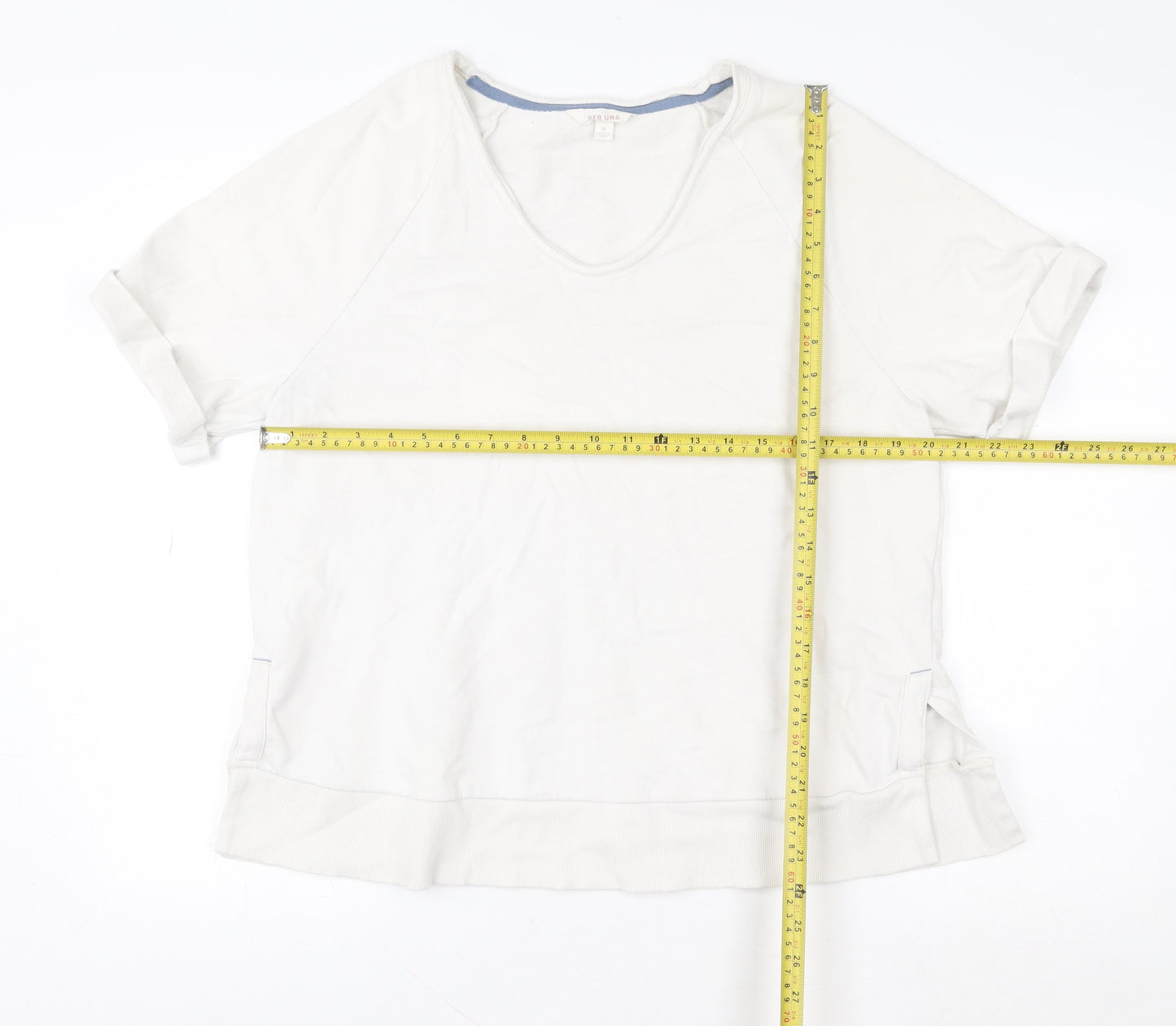 Marks and Spencer Per Una Women White Medium Pullover Sweatshirt