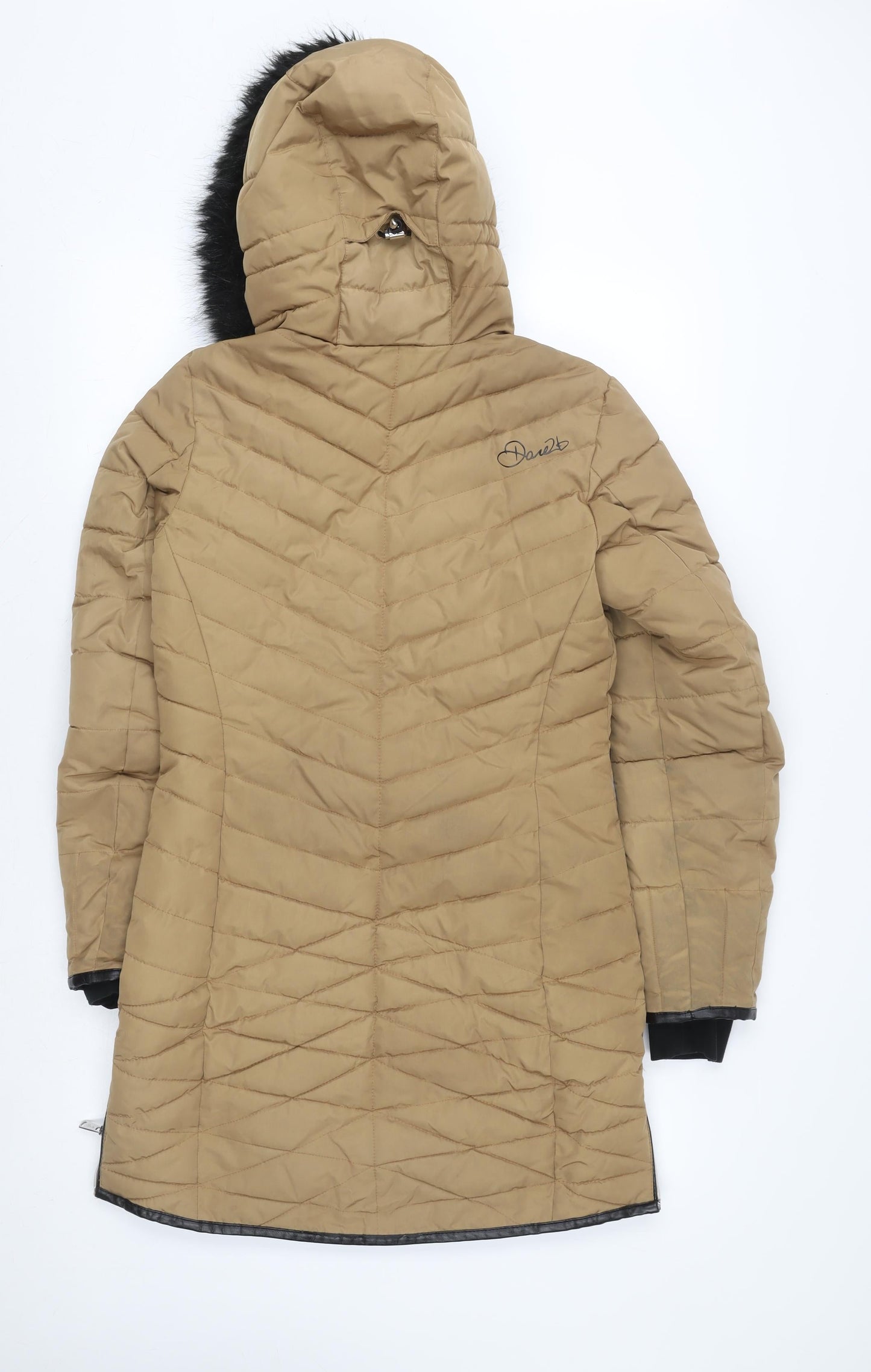 Womens UK Size 8 Regular Dare 2B Beige Polyester Coat