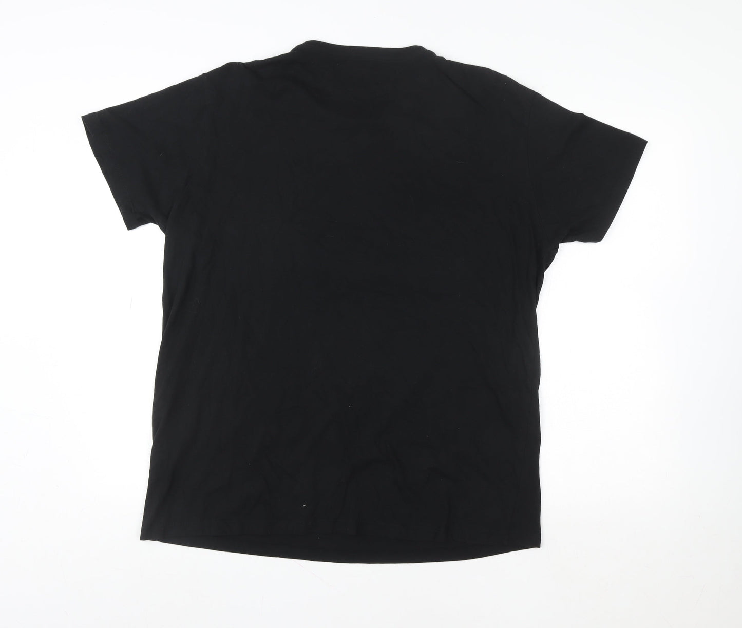 Cedar Wood State Black XL Unisex Basic Crew Neck Short Sleeve T-Shirt