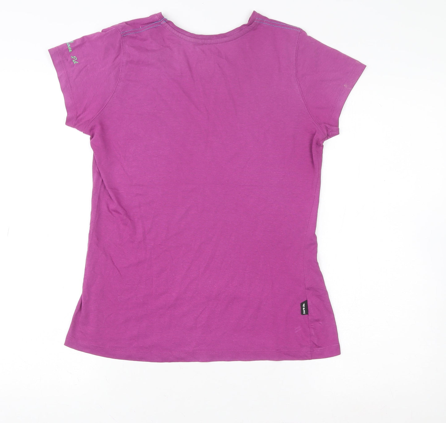 Womens UK Size 12 Dare 2B Purple Cotton T-Shirt