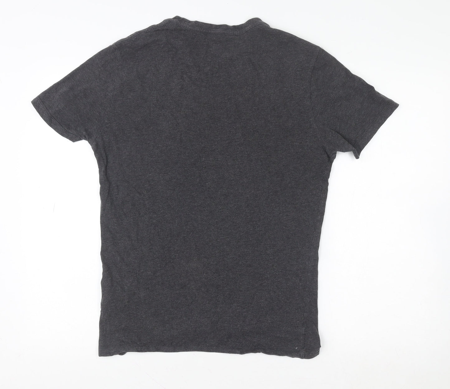 Mens UK Size S AllSaints Grey  Cotton T-Shirt