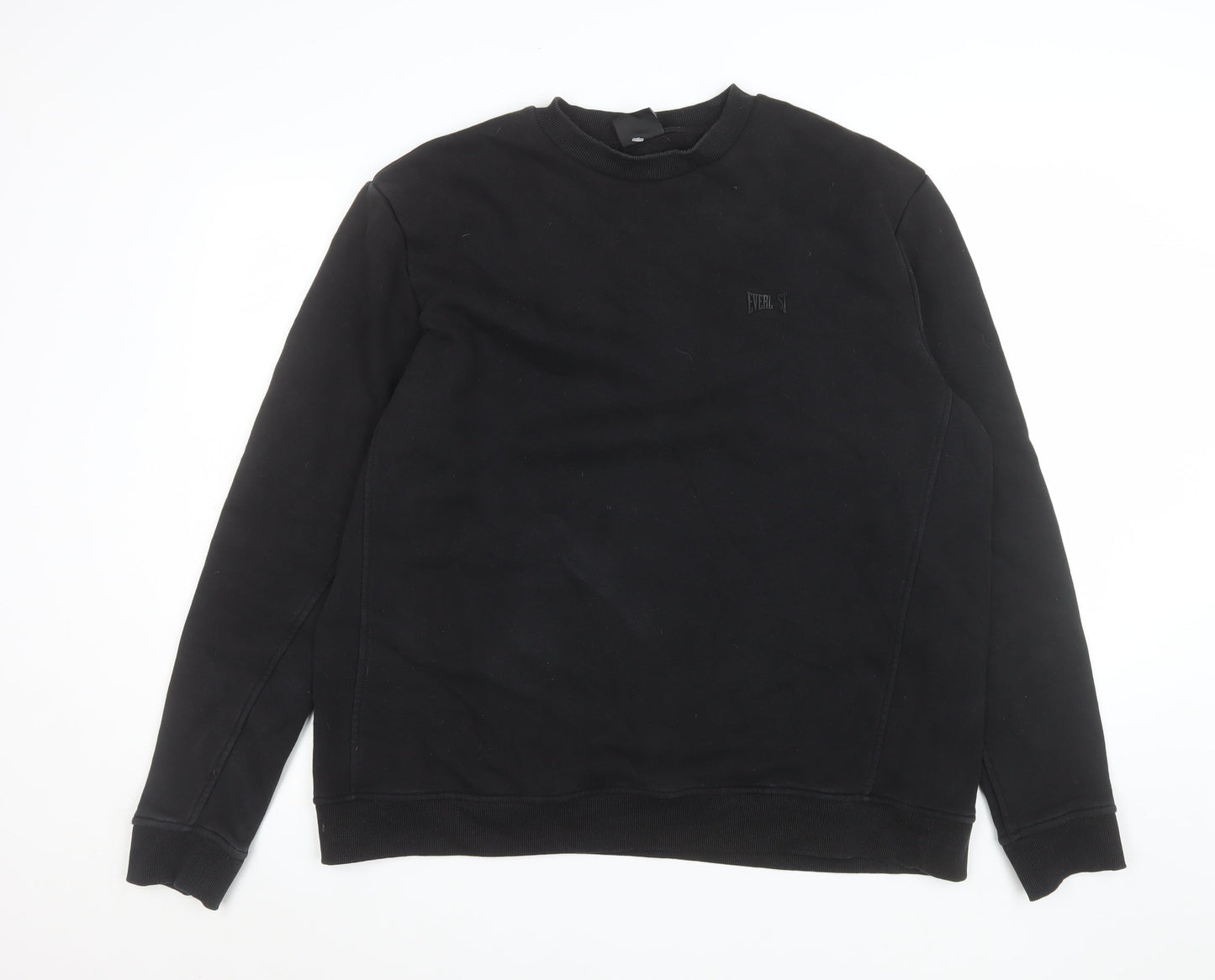Everlast Men’s Black 2XL Pullover Crew Neck Sweatshirt
