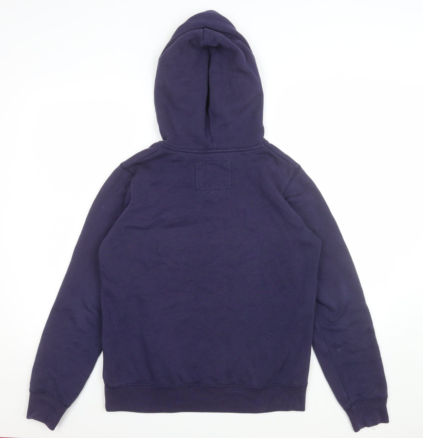 Womens UK 12 Regular Jack Wills Blue Pullover Hoodie