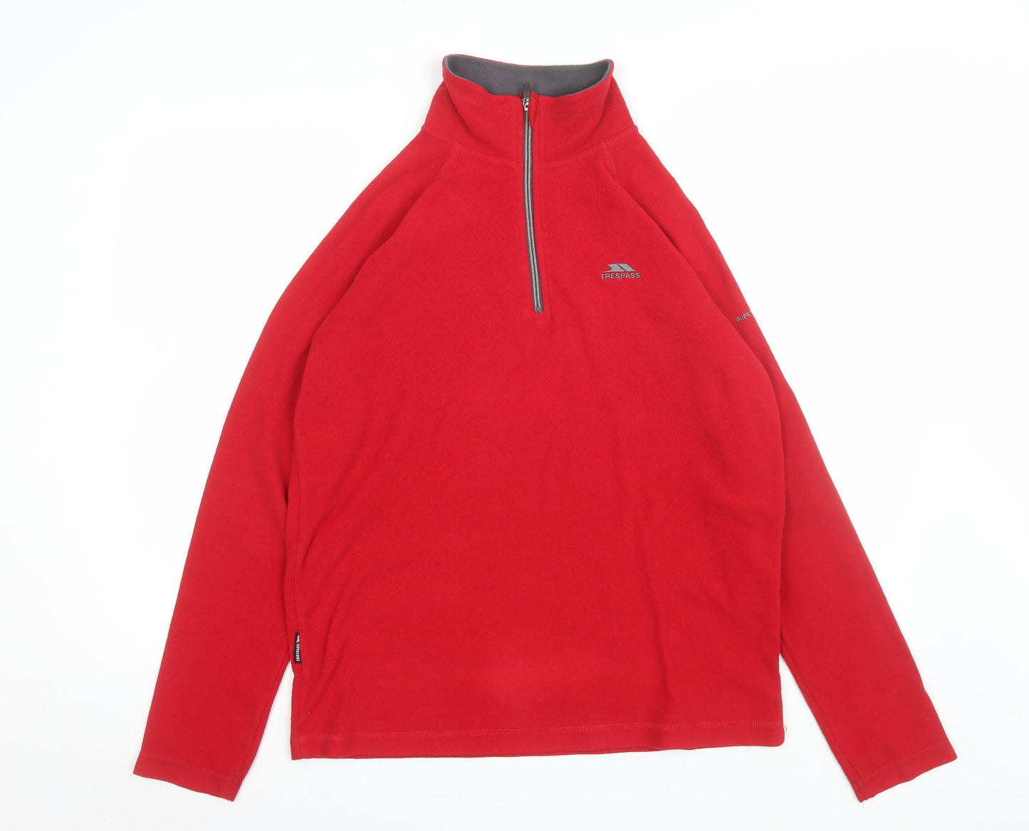 Mens UK XS Regular Trespass Red Pullover Sweatshirt