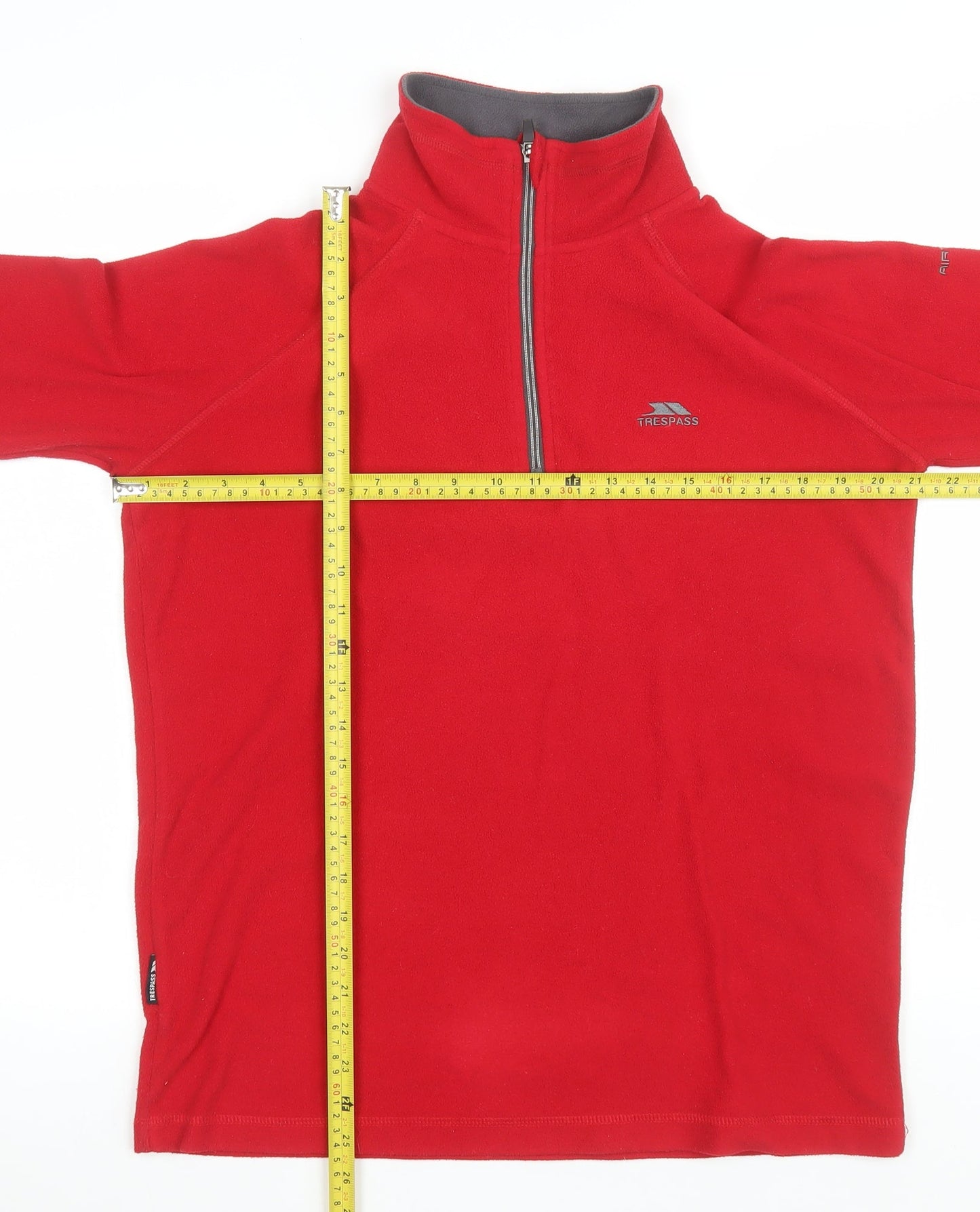Mens UK XS Regular Trespass Red Pullover Sweatshirt