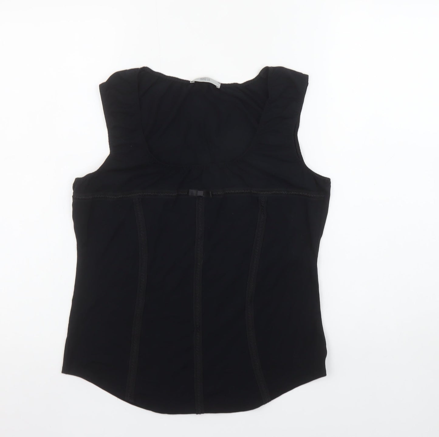 Marks and Spencer Women's Black Sleeveless Camisole Blouse Size 16