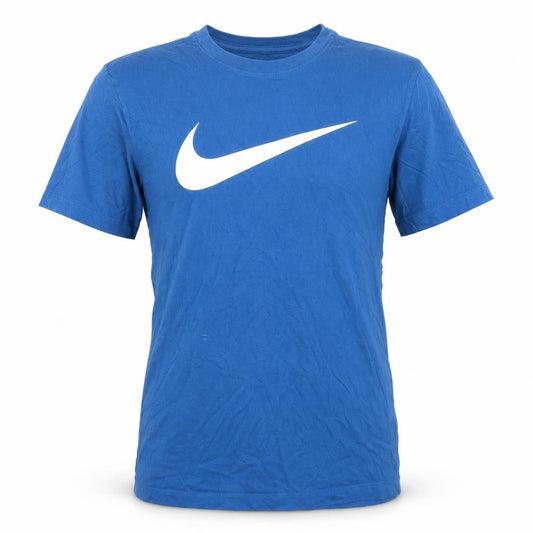 Mens UK Size M Nike Blue  Cotton T-Shirt