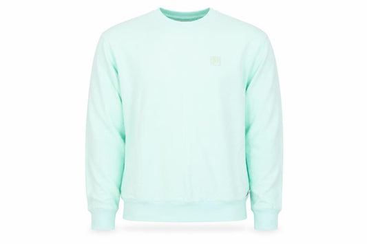 Mens UK S Regular FILA Green Pullover Sweatshirt