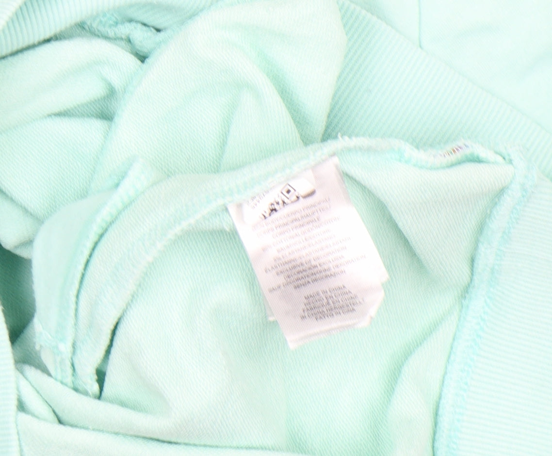 Mens UK S Regular FILA Green Pullover Sweatshirt