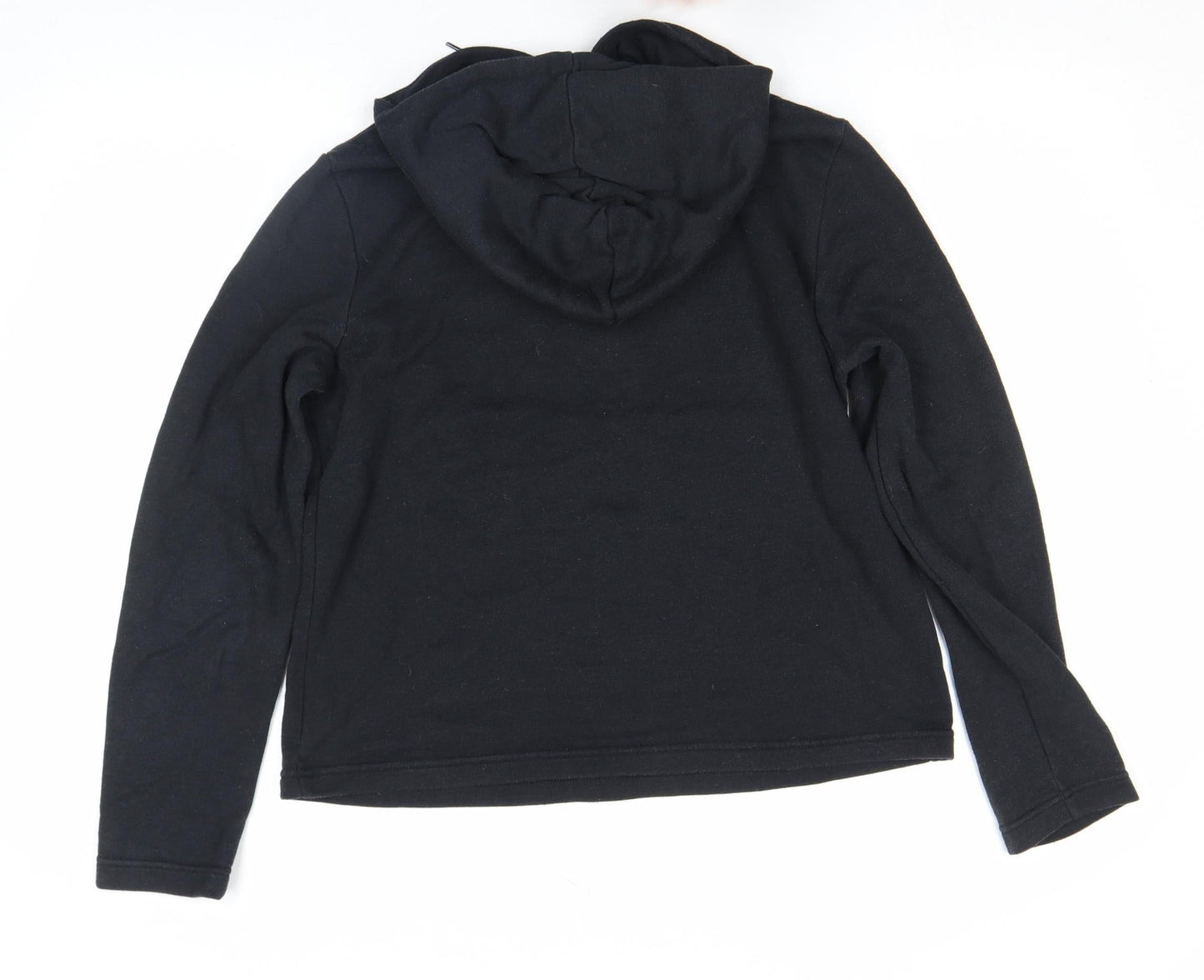 Womens UK M Regular adidas Black Pullover Hoodie