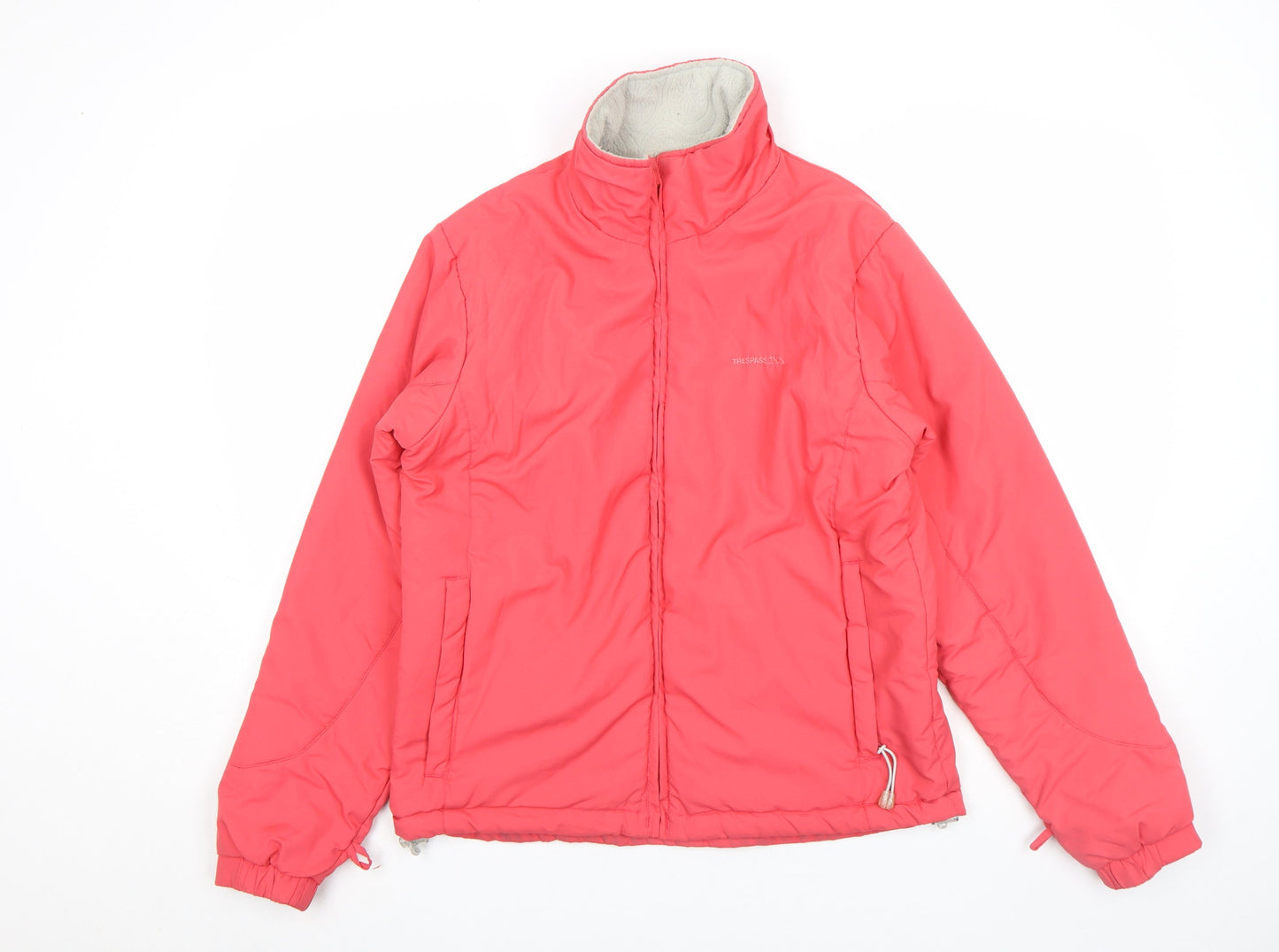 Womens UK Size M Regular Trespass Pink Polyester Jacket