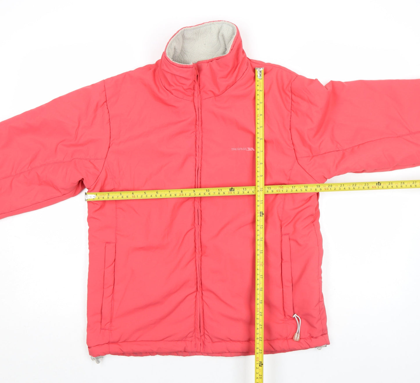 Womens UK Size M Regular Trespass Pink Polyester Jacket