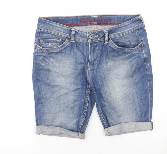 Tommy Hilfiger Denim Men's Blue W31 Chino Shorts Super Low Waist