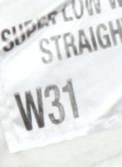 Tommy Hilfiger Denim Men's Blue W31 Chino Shorts Super Low Waist