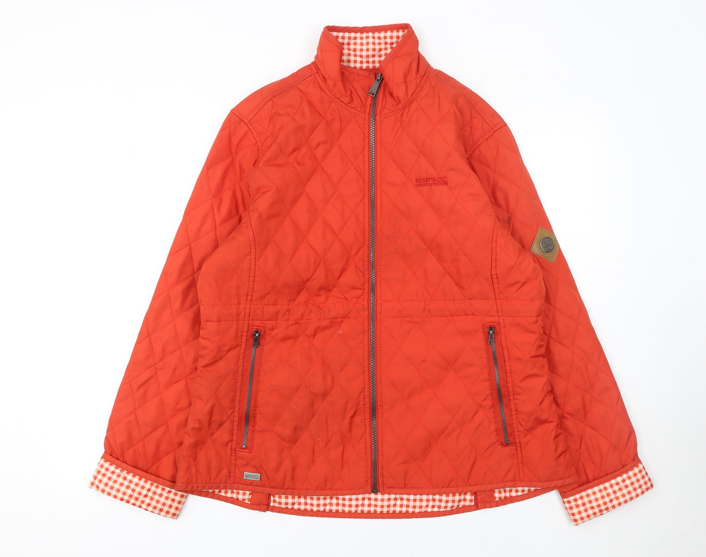 Womens UK Size 16 Regular Regatta Red Polyester Jacket