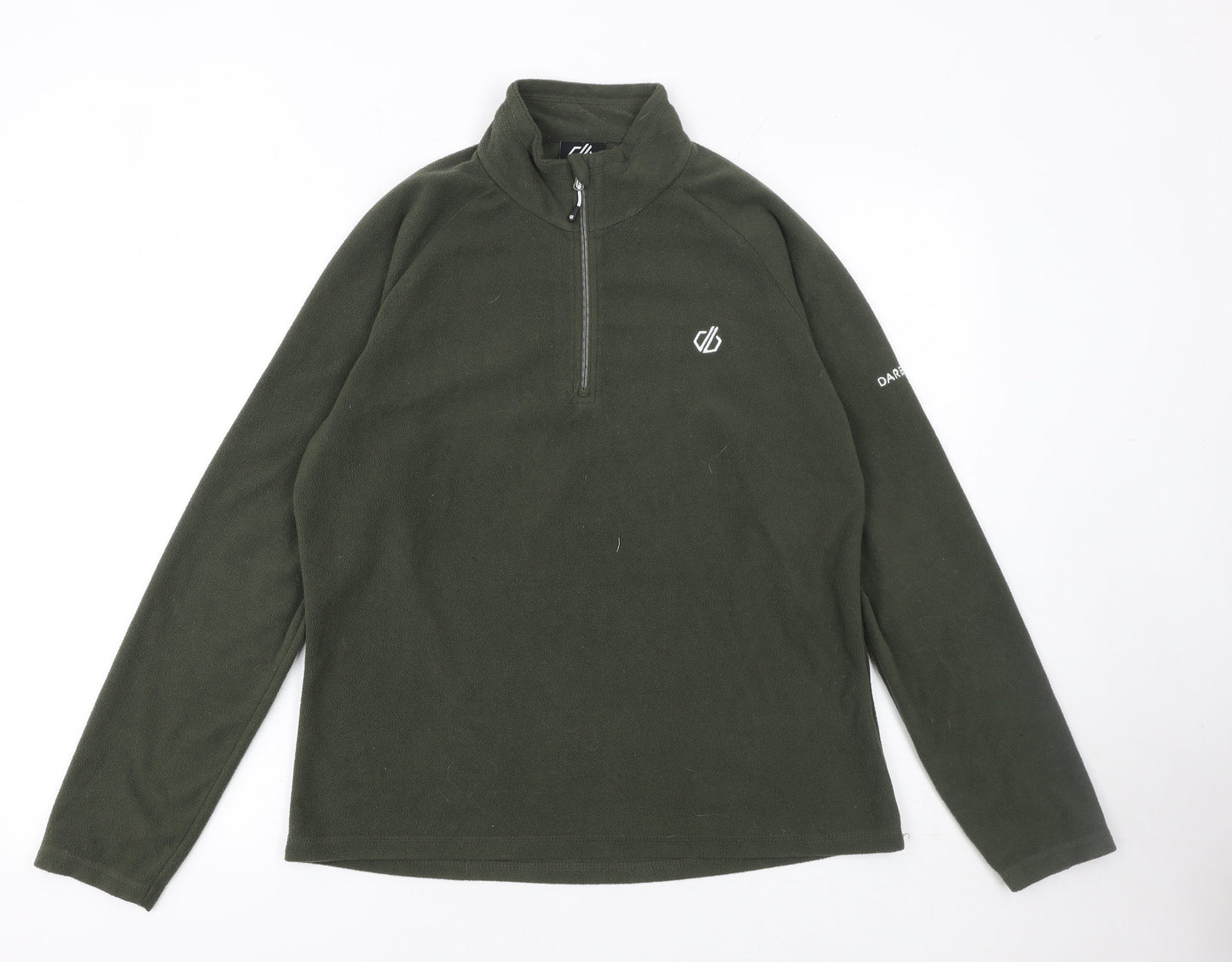 Womens UK 14 Regular Dare 2B Green Pullover Sweatshirt