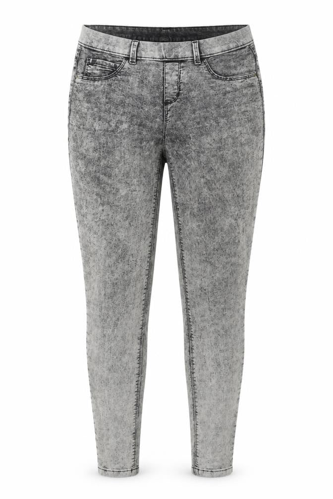 Pull & Bear Women's Grey Acid Wash Skinny Jeans Size 10
