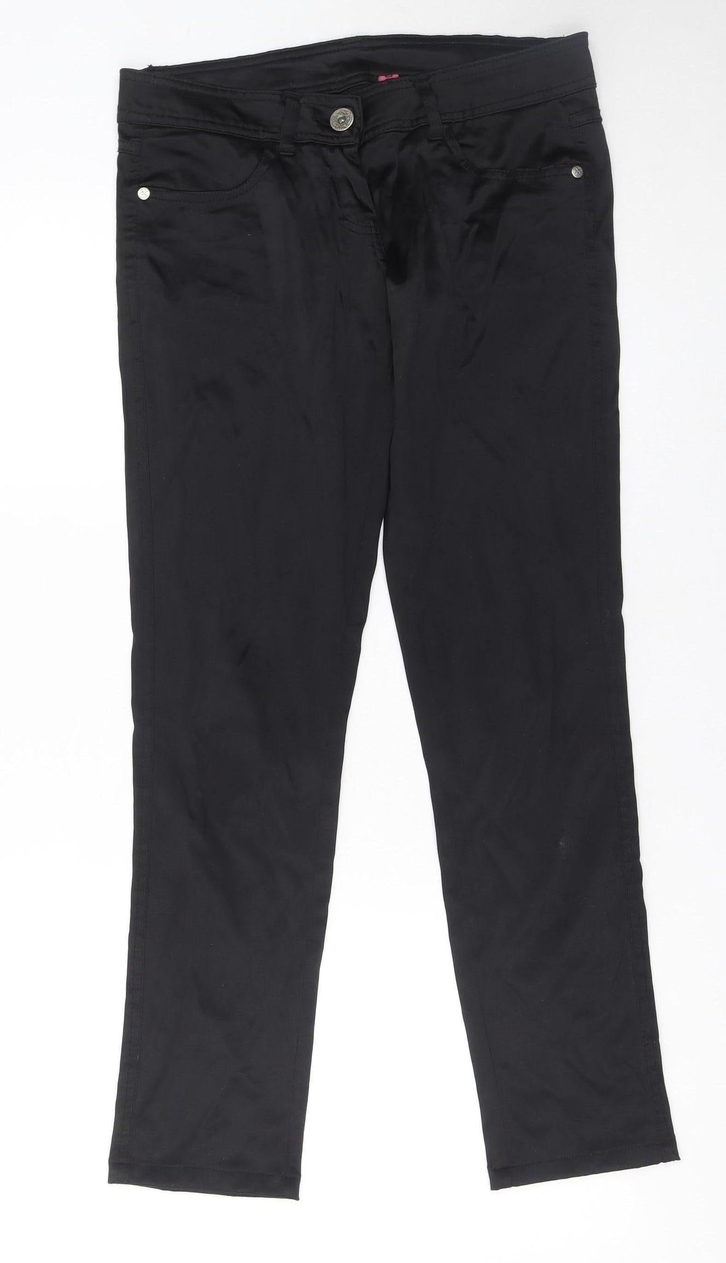 Denim Co Women's Black Slim Fit Stretch Jeans Size 8