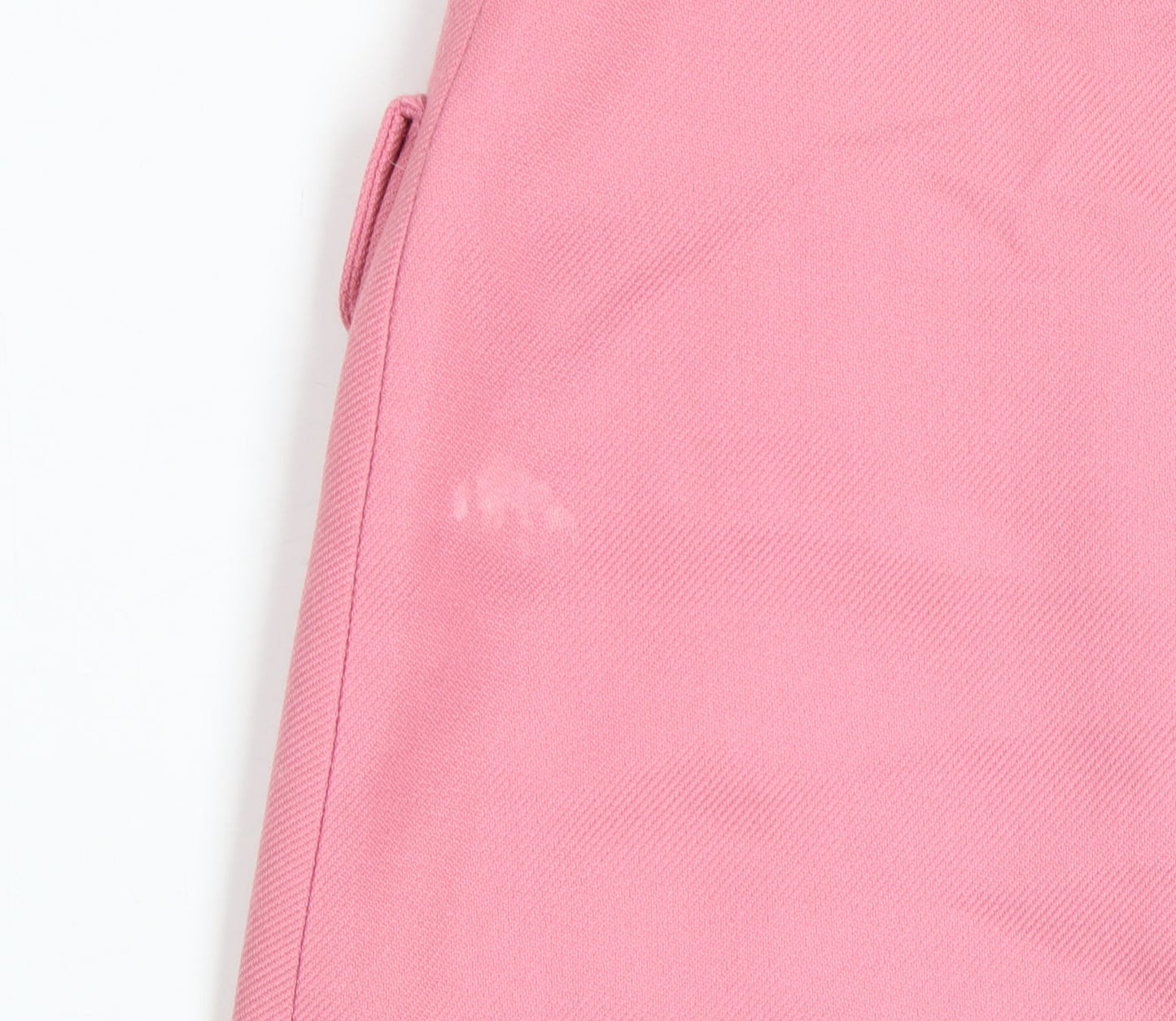 Marks and Spencer Women Pink Long Zip Coat Size 10 Classic Style